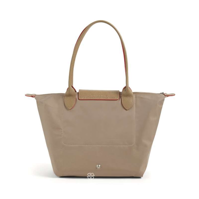 Jual Longchamp Le Pliage Club Large Long Handle Bag Beige Di