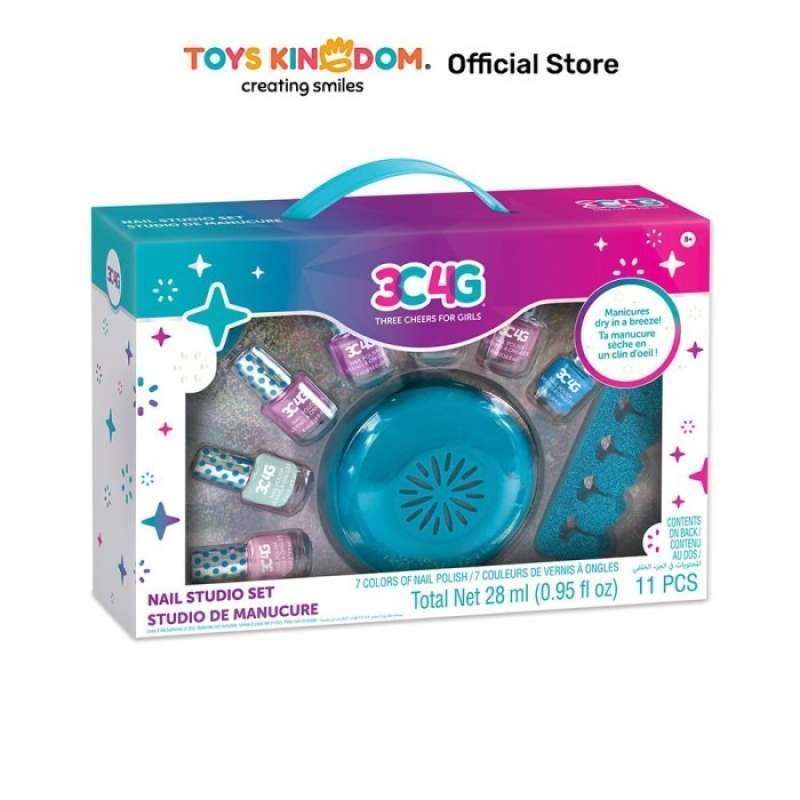 Jual Toys Kingdom Make It Real Set Nail Studio Toy Kids Toy Girls