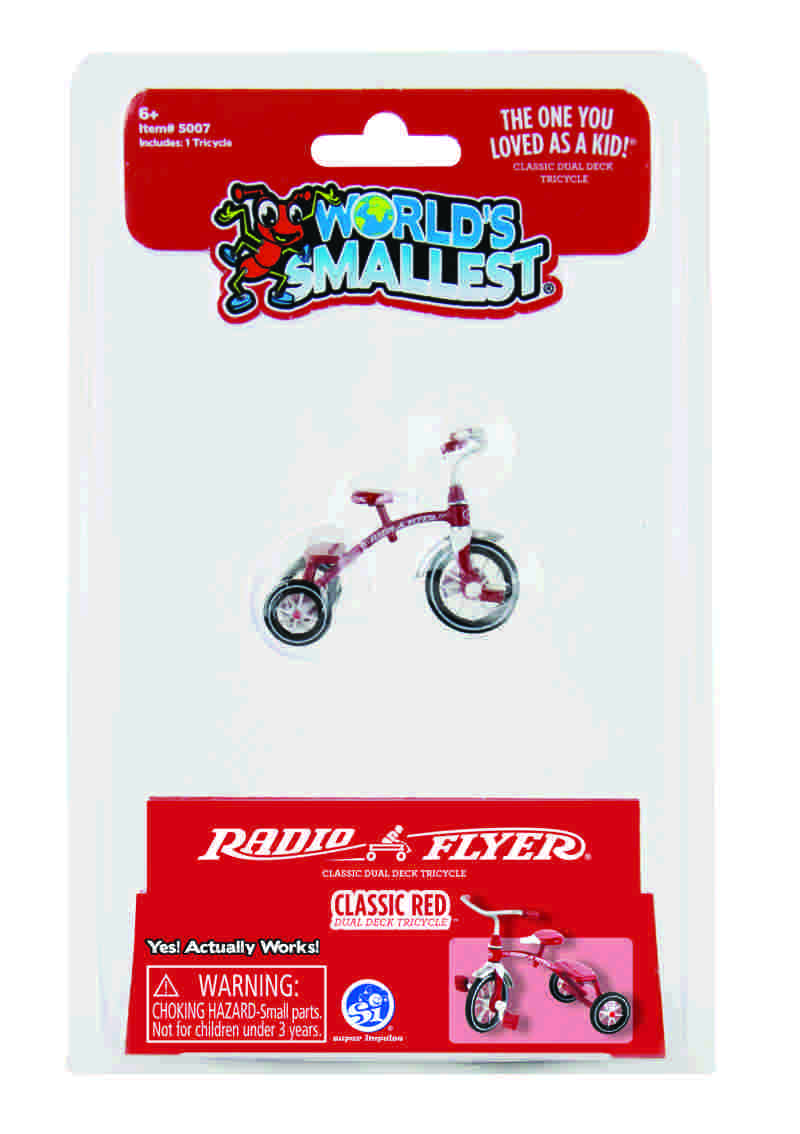 MAINAN WORLD'S SMALLEST RADIO FLYER TRICYCLE