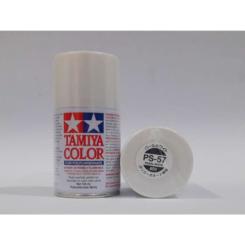 Jual TAMIYA PS57 PEARL WHITE SPRAY PAINT di Seller Automodels Kelapa