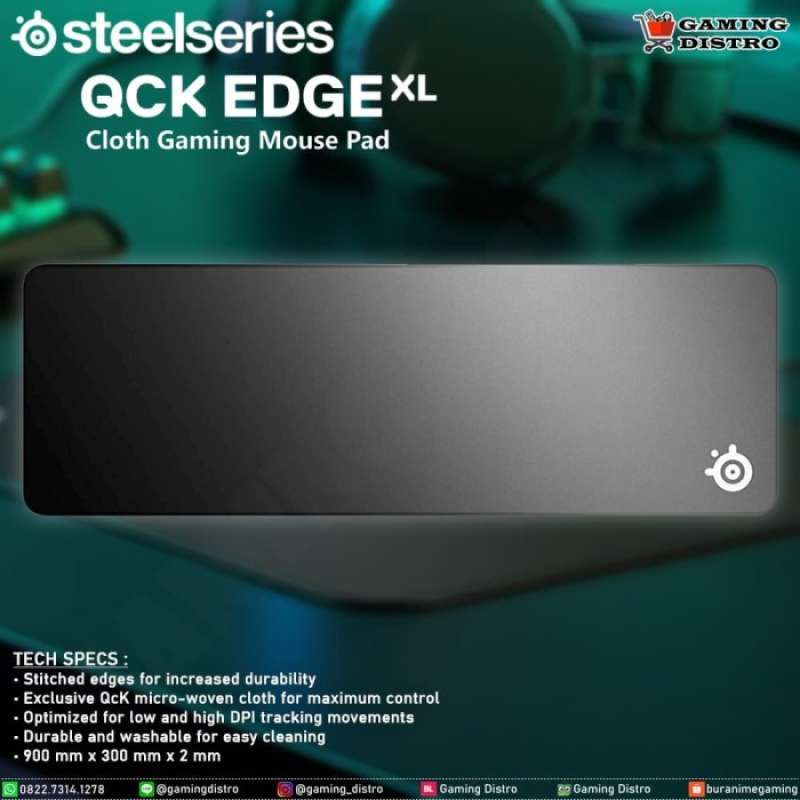 Promo Mousepad QcK Edge XL QcK Edge XL Diskon 23 di Seller Sisbro