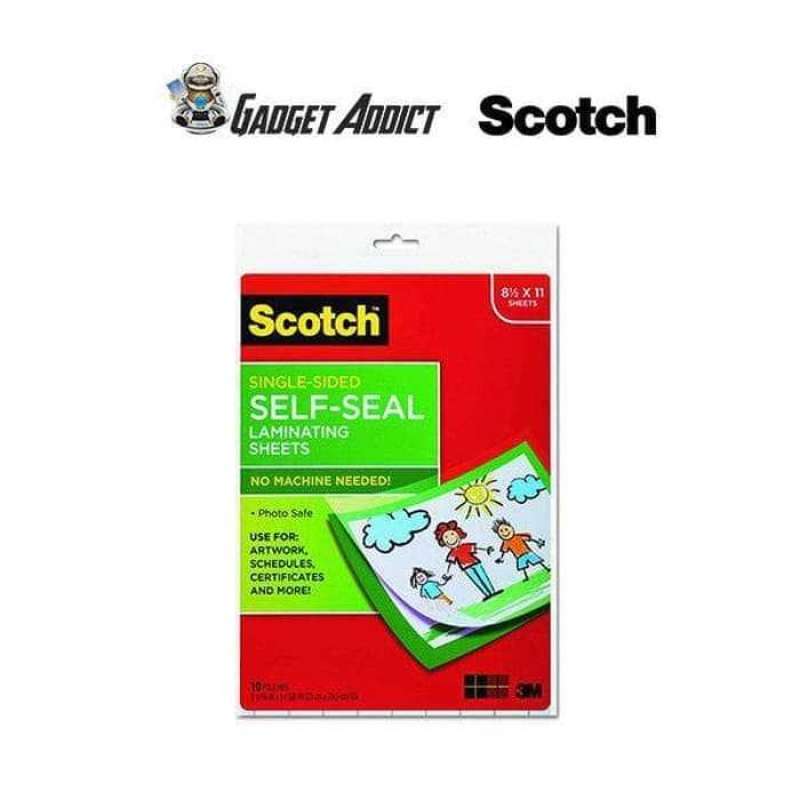 Jual Scotch Ls854ss10 Selfsealing Laminating Sheets Trend Produk