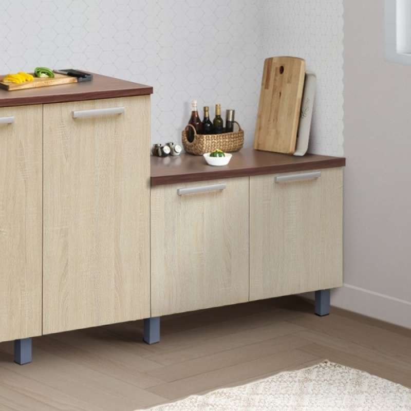 Jual Kitchen Set Idea Furniture Denver Lemari Dapur Kayu Bawah