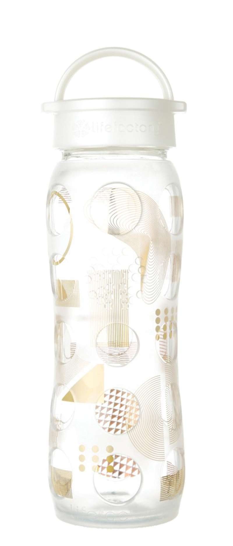 Promo Lifefactory 22 Oz Glass Water Bottle Classic Cap Clear