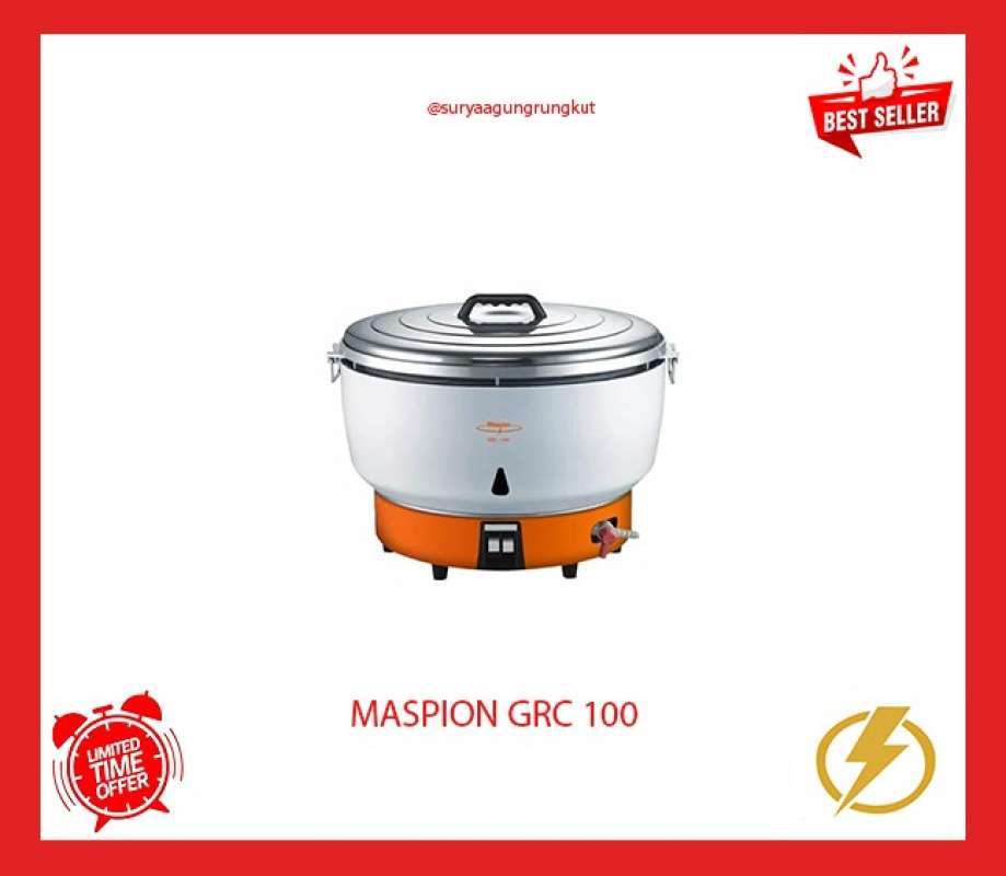 Surya Rice Cooker Jual Gas Rice Cooker Maspion 10l - Grc 100 Di Seller Surya Agung ...