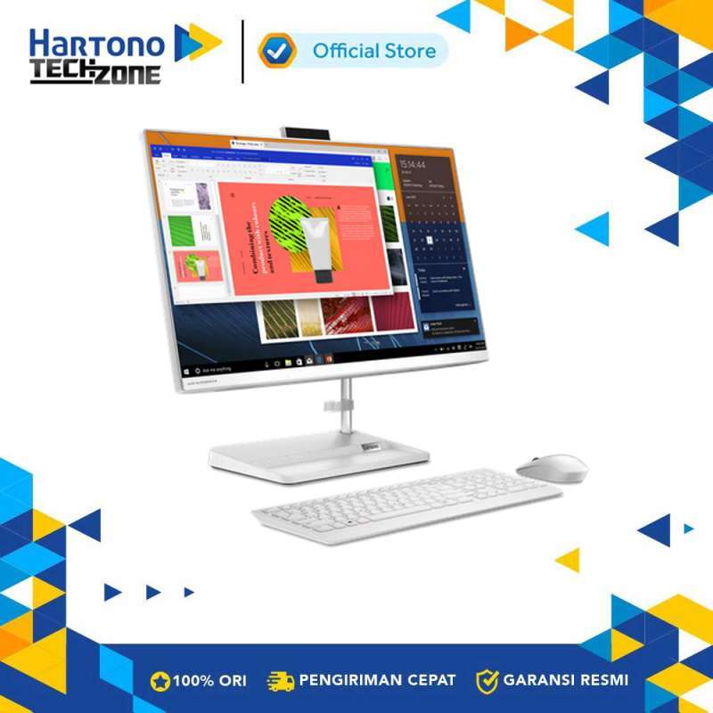 PC Tout En Un Lenovo IdeaCentre AIO 3 24ALC6 23,8 AMD Ryzen 5 8 Go RAM 128 Go Ssd 1 To Hdd Noir PC Tout En Un Lenovo IdeaCentre AIO 3 24ALC6 23,8 AMD Ryzen 5 8 Go RAM 128 Go Ssd 1 To Hdd Noir