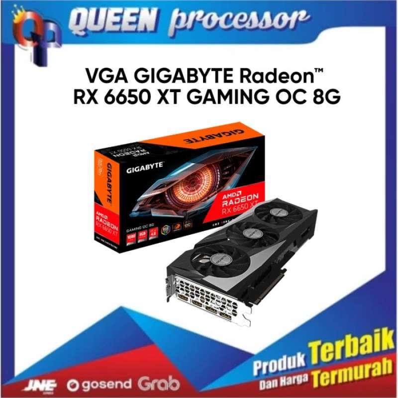 Jual Vga Gigabyte Rx 6650 Xt Gaming Oc 8g 128bit Gddr6 | Rx 6650xt Di ...