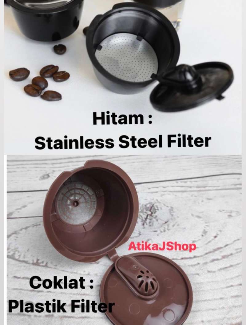 Jual Refill Capsule Nescafe Dolce Gusto 3 Pcs Set Gen 3 Refillable Kapsul Baru Hitam Di Seller Tubruks Kramat Kota Jakarta Pusat Blibli