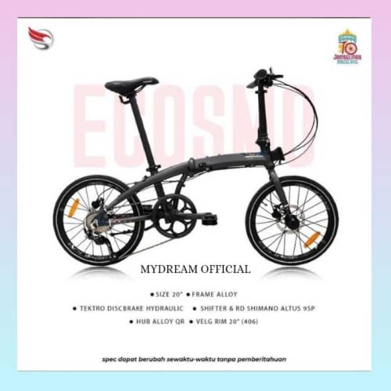 Jual Sepeda Lipat 20 Element Ecosmo Z9 B2w Jamselinas Altus 9speed Sepeda Ready Siap Kirim Termurah Di Seller Mydream Gading Kota Surabaya Blibli