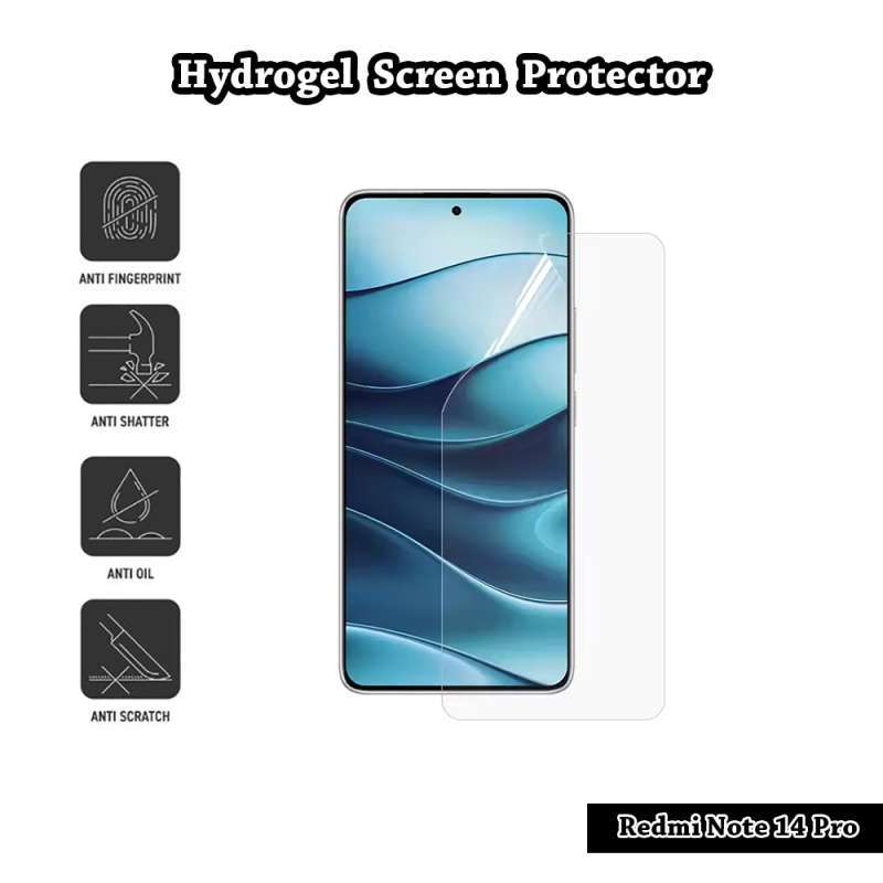 Anti Gores Hydrogel HP untuk Gamer, Anti Debu, dan Anti Sidik Jari, Ukuran 18x12 cm dengan Fleksibilitas Tinggi dan Fitur Self-Healing. Ideal untuk Layar Sensitif