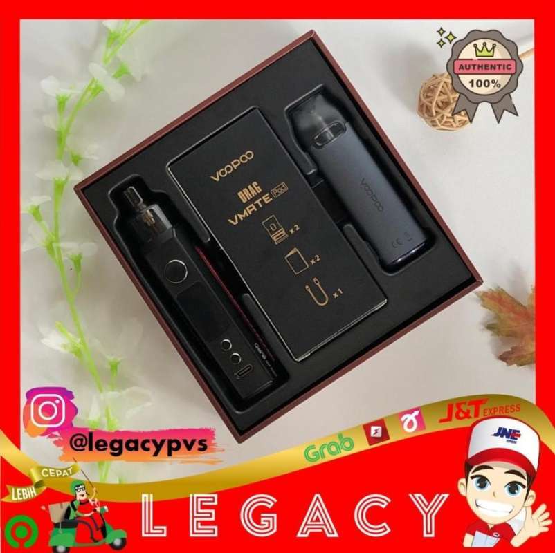 voopoo drag x with vmate Voopoo Drag S Vmate Gift Set (2 in 1 Kit) main image 1
