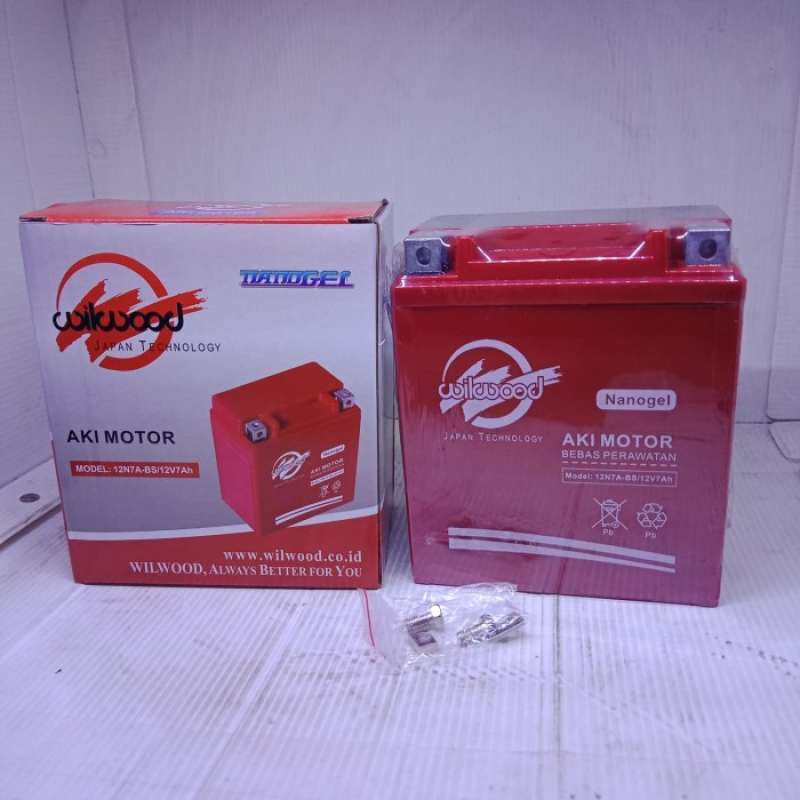 Jual Aki Kering Thunder 125 12V7Ah Nanogel Wilwood Japan Technology di
