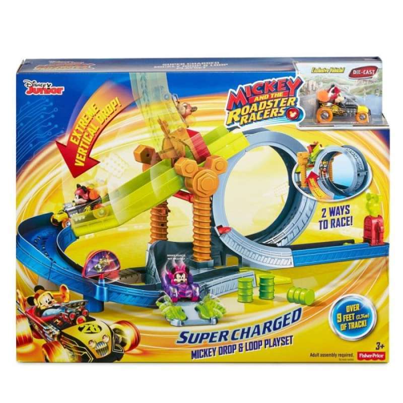 Promo Mickey and the roadster racer super charged drop and loot playset ...