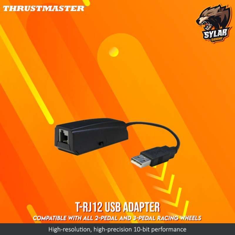 Thrustmaster Usb Adapter Promo Thrustmaster T-rj12 Usb Adapter Diskon 23% Di Seller Silia Store ...