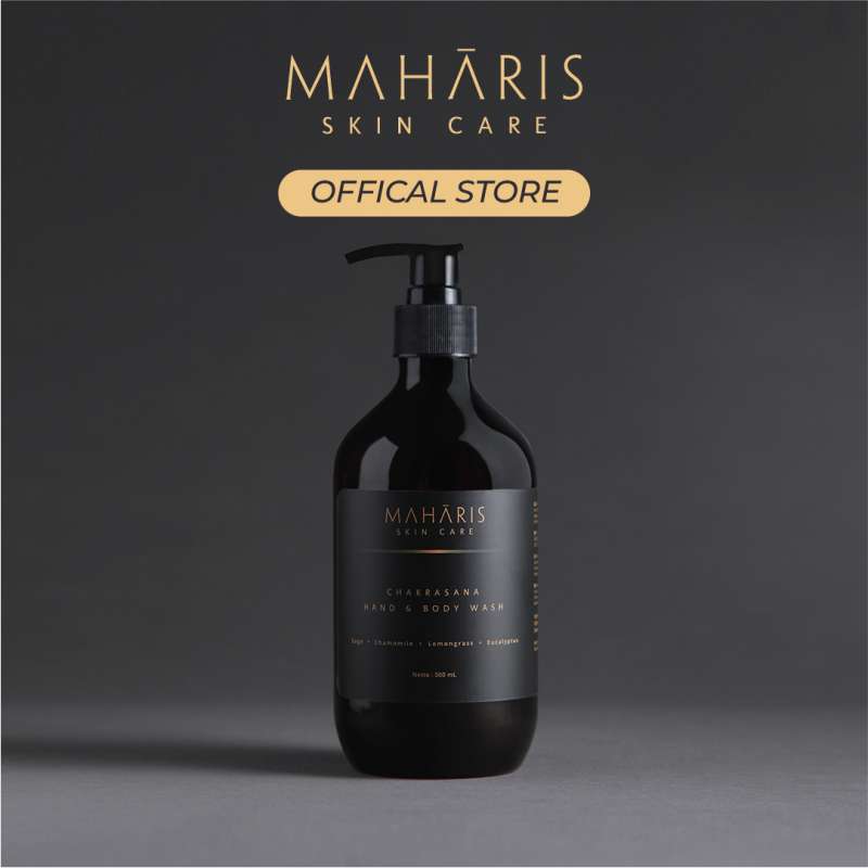 Jual [New] Maharis Skin Care Chakrasana Hand & Body Wash 500ml di