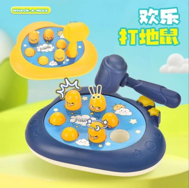Promo mainan anak Whack a mole / Mainan motorik sensorik autis pukul
