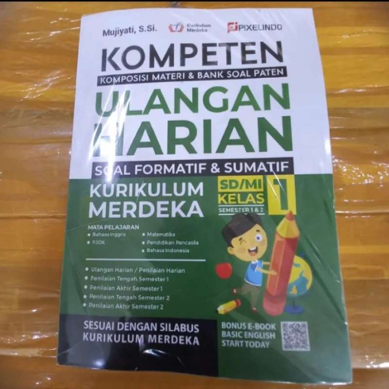 Jual Buku Kompeten Ulangan Harian Kurikulum Merdeka Sd Kelas 1 Di ...