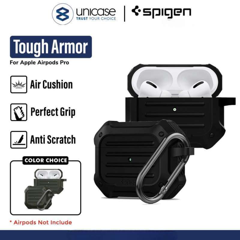 Apple Airpods Pro Case Spigen Tough Armor Anti Shock Original Casing