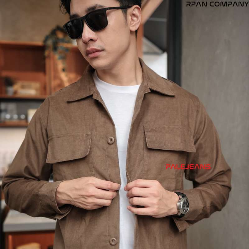 Jual corduroy jacket top