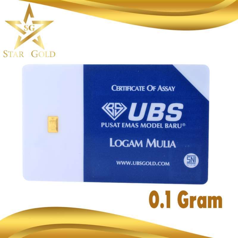 Promo Ubs Lm Emas Logam Mulia G] Diskon 5% Di Seller