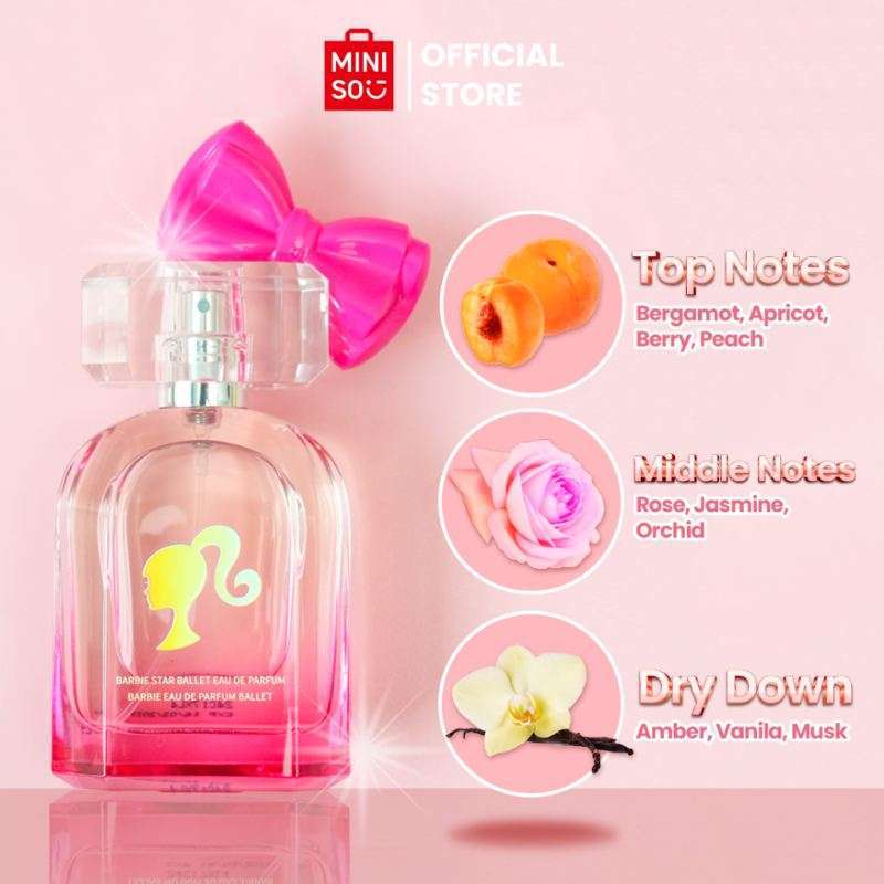 Jual Miniso X Barbie Star Ballet Parfum Wanita Eau De Parfum