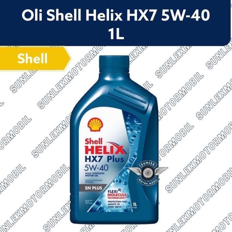 Oil Shell Mobil Jual SHELL OLI MESIN MOBIL 1L 1LITER SHELL HELIX HX7 5W-40 5W40 di ...