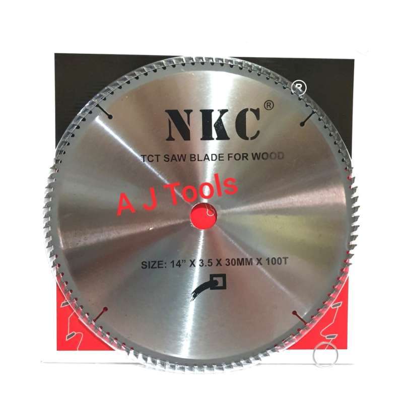 Jual MATA GERGAJI KAYU NKC / CIRCULAR SAW 14 inch x 100T merk NKC di