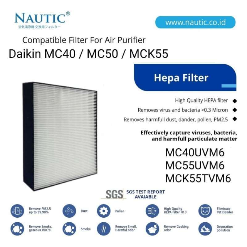 Promo Dust Collection Filter Daikin Mc40 Mc55 Mck55 Hepa Filter Daikin Mc40 Diskon 23 Di Seller