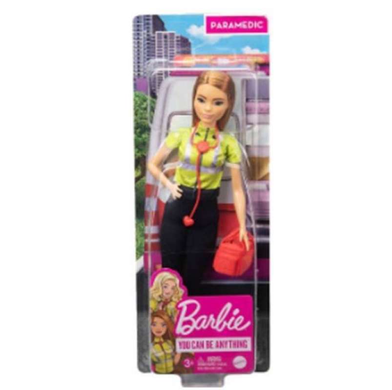 Barbie Career You Can Be Anything DVF50 GLC, Warna Paramedic