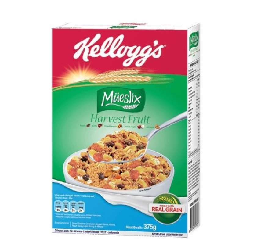 Jual KELLOGS MUESLIX HARVEST FRUIT [355 G] di Seller Ranch Market