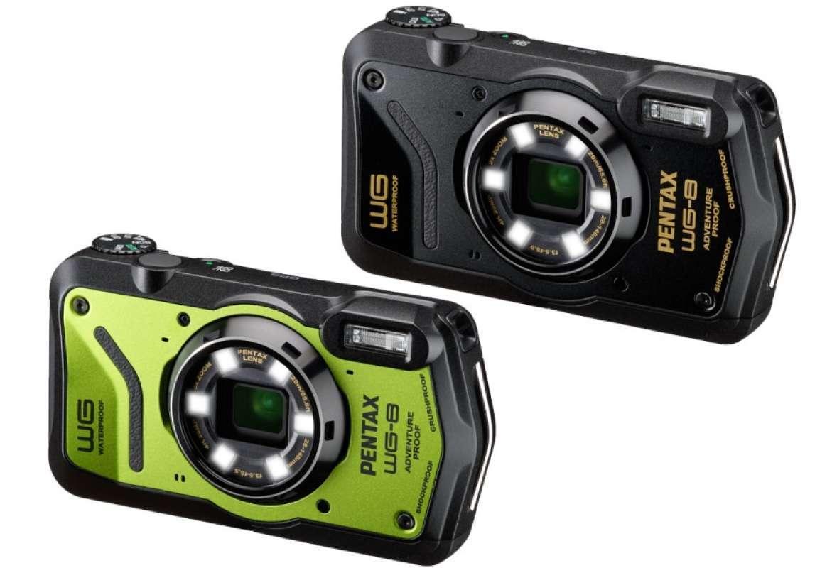Ricoh PENTAX WG-8 Digital Camera Ricoh WG-8 WG8 Waterproof Camera