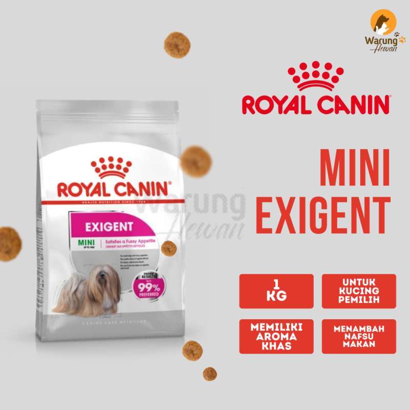 Jual Royal Canin Mini Exigent 1 Kg Di Seller Warung Hewan Official ...