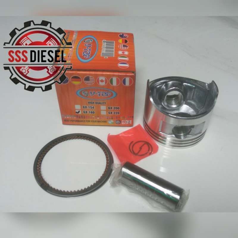 Promo piston assy engine honda GX 160 standar genset Diskon 23 di