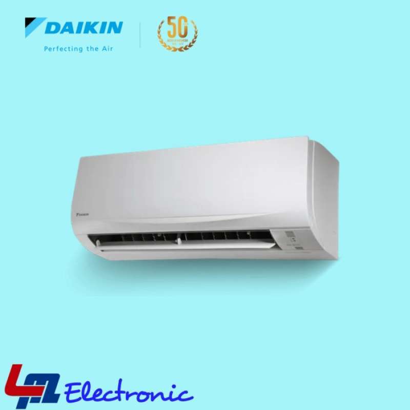 Jual DAIKIN AC / Air Conditioner 1/2 PK, Standar R32 Thailand FTC15NV14