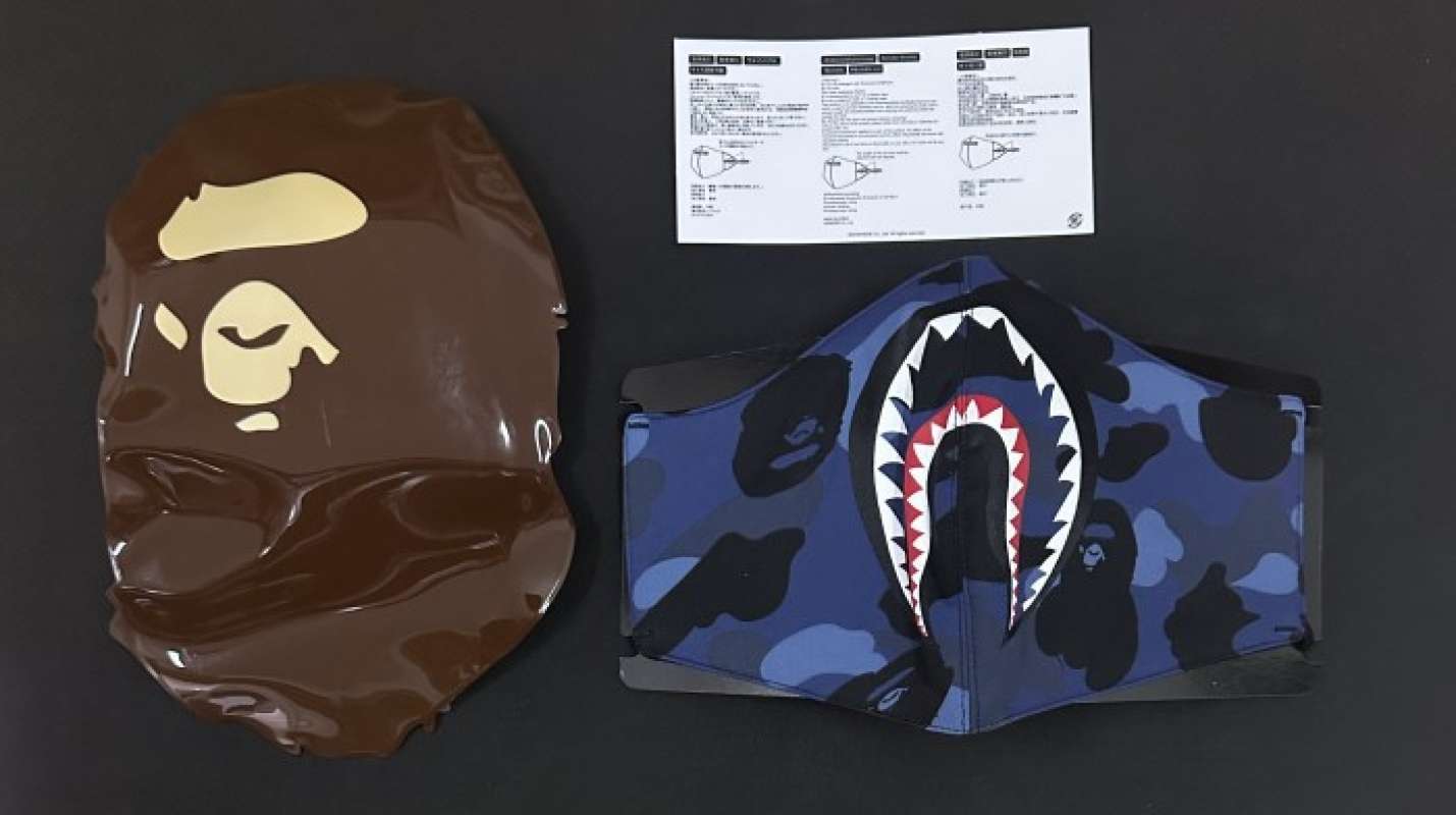 Masker bape original top