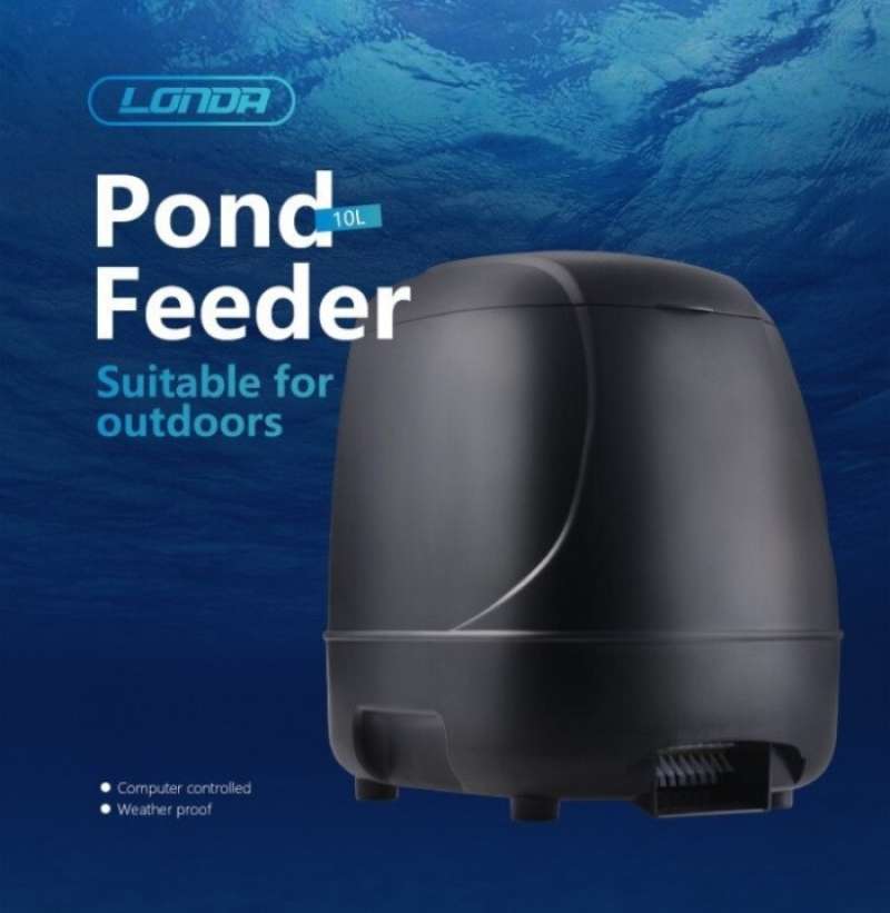 Jual Londa Pondfeeder L87 Automatic Outdoor Fish Feeder 10l Capacity Di Seller Berlian