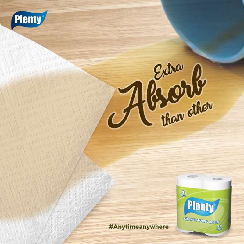 Plenty Kitchen Roll The Original One 100 Sheets X 6 - B&Q - View #12