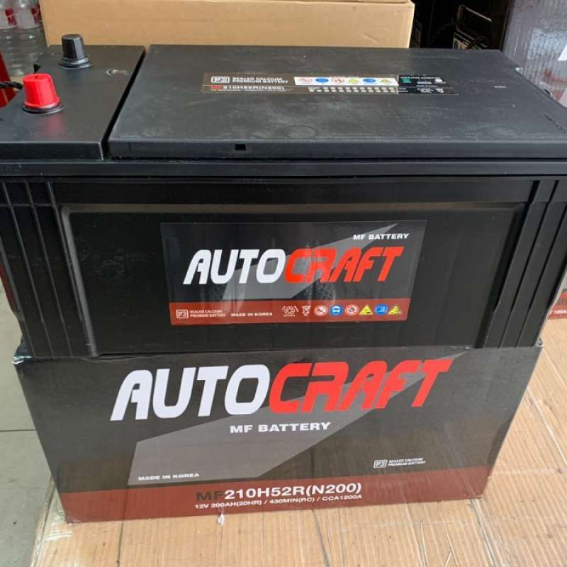 Jual Aki Kering N200 Autocraft 12v 200ah Battery Kapal Genset Solar