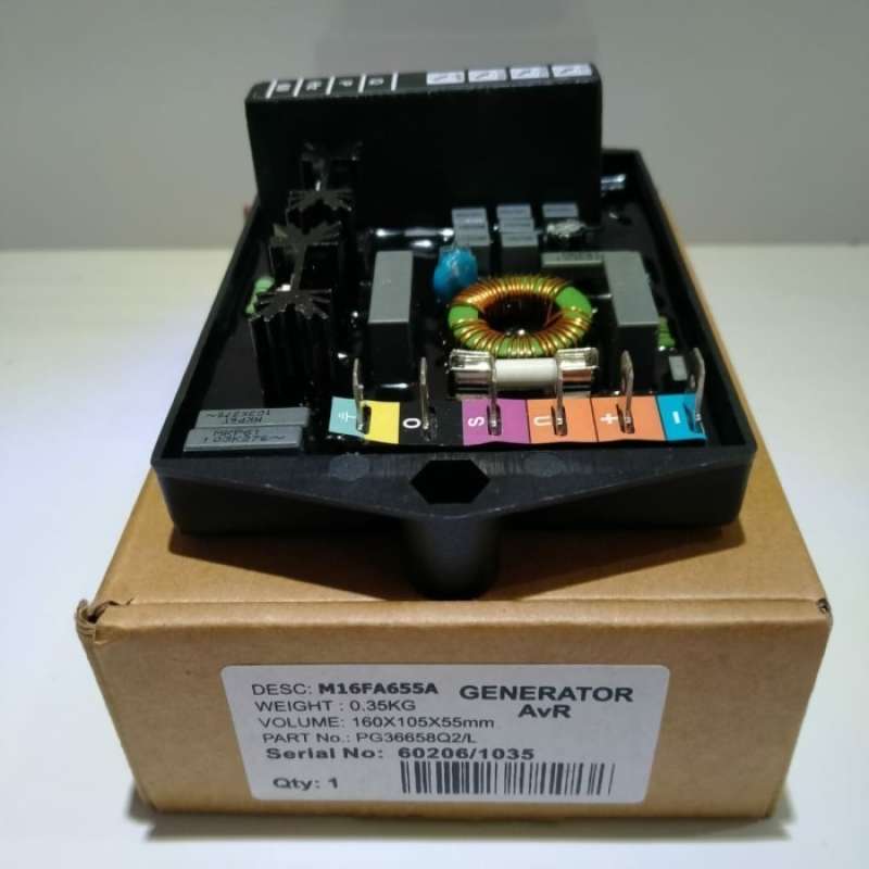 Promo AVR genset / AVR generator part M16FA655A Marelli GARANSI 1 TAHUN ...