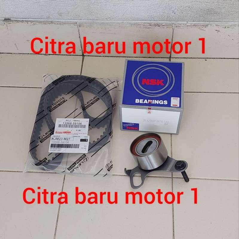 Promo teming timing belt set kijang diesel solar lgx 7k diesel solar 2L