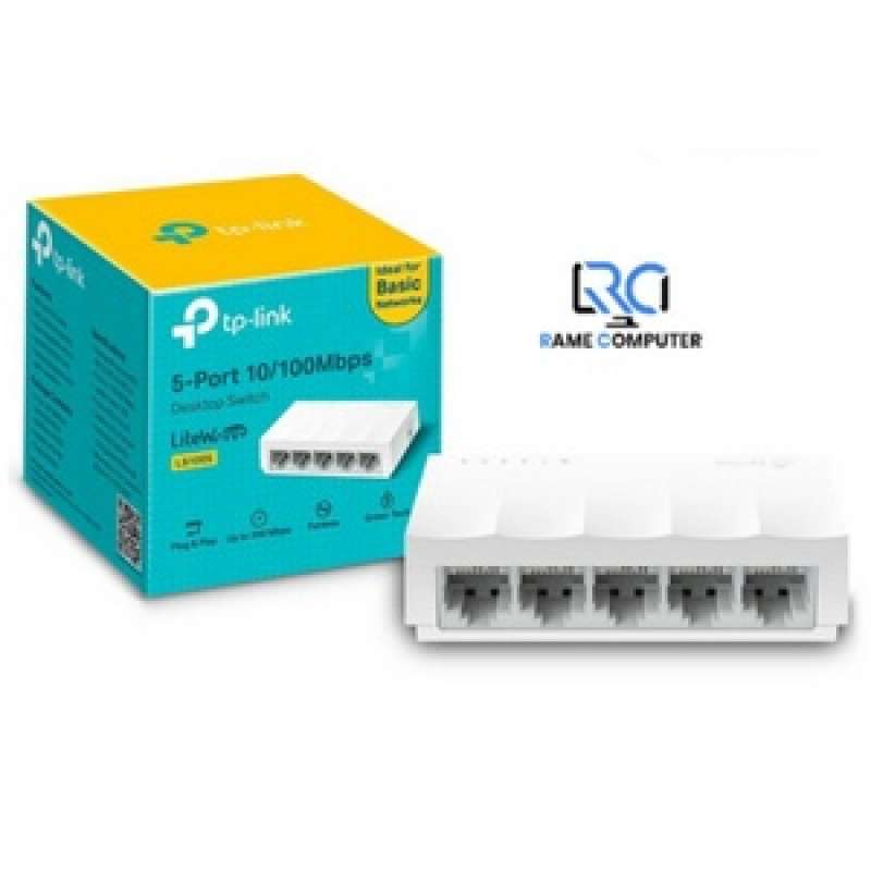 Jual Tplink Desktop Switch Hub 5 Port Ls1005 10/100mbps Di Seller Rame