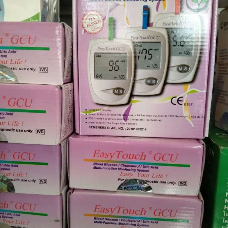 Promo Easytouch Gcu/Alat Tes Gula Darah Diskon 17% di Seller Bergas ...