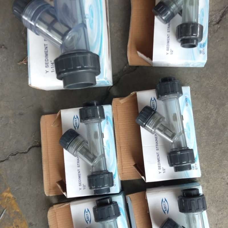Jual Y Strainer Pvc 1/2 Brand Arita Koneksi Socket di Seller Celestee