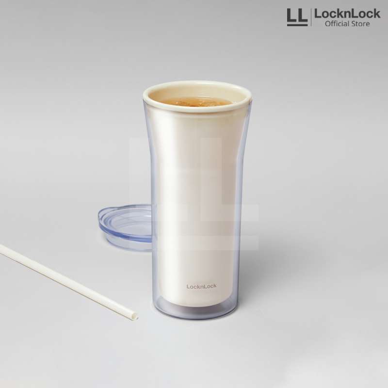 Promo Locknlock Botol Minum Daily Essential Cold Cup With Straw 770ml ...