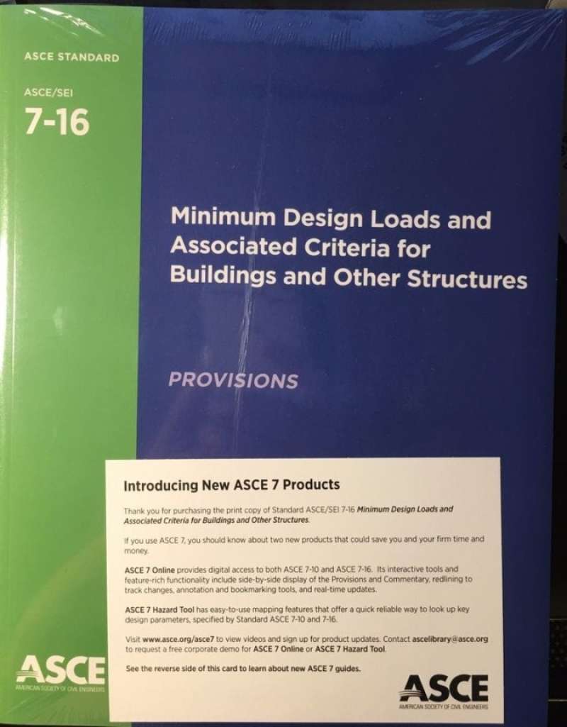 Promo ASCE 716 Minimum Design Loads and Associated Criteria for