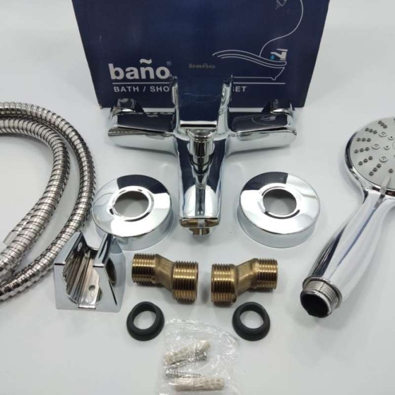 Promo KRAN BAKIP+SHOWER BBSM110/KRAN BATHUB TOILET SET/KRAN AIR DINGIN ...