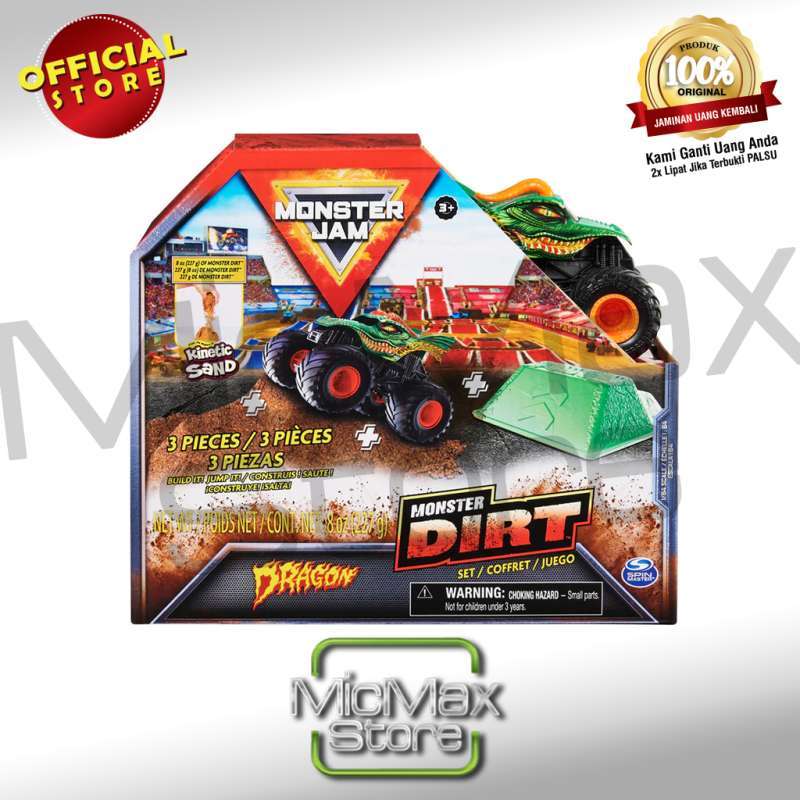 Promo Monster Jam Value Monster Dirt Arena Dragon 1:64 Scale