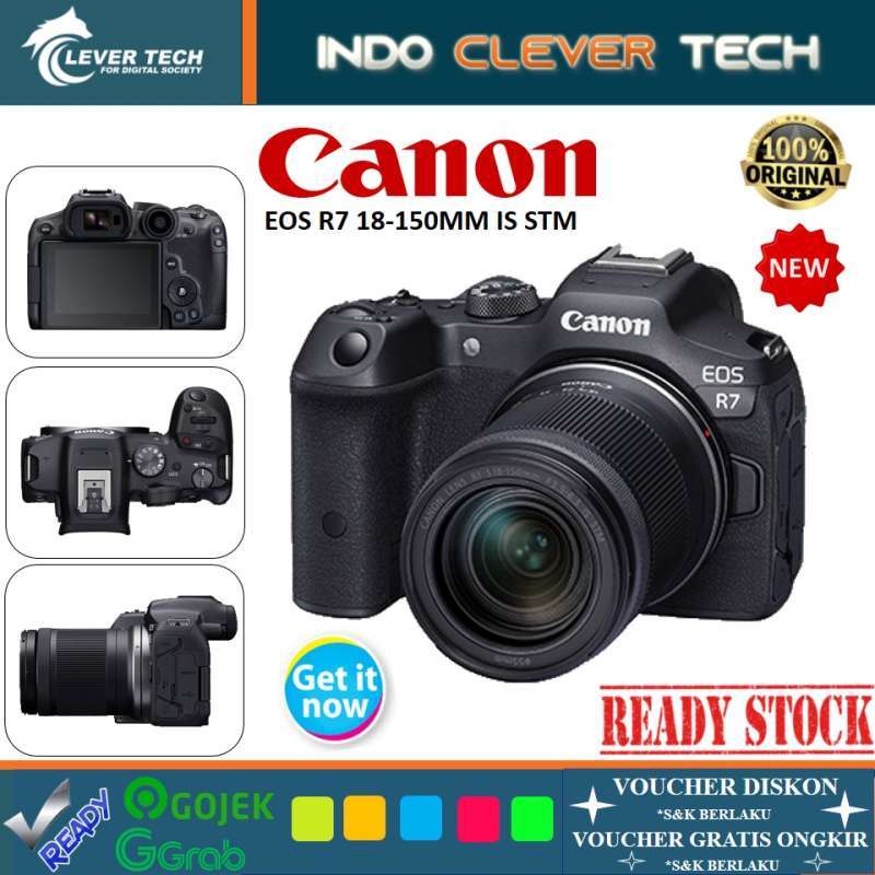Jual Canon EOS R7 KIT 18-150MM IS STM Mirrorless Camera EOS R 7 GARANSI ...