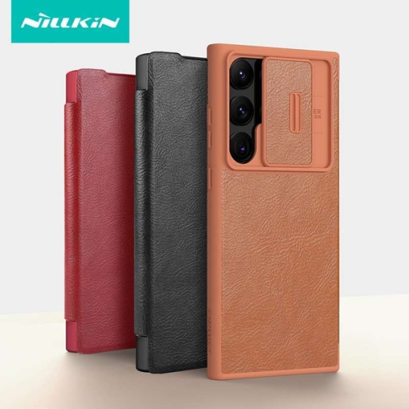 Promo Nillkin Qin Pro Flip Cover Leather Case Samsung S23 Ultra S23