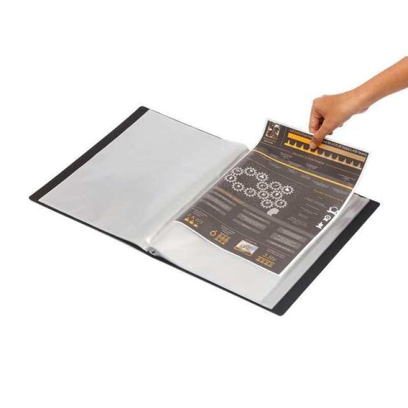 Jual map plastik dokumen keeper clear holder A3 folder file di Seller ...